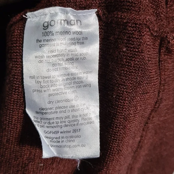 Gorman merino wool tee Size M - Picture 4 of 4